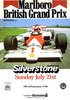 Marlboro British Grand Prix. Silverstone. July 21st 1985.