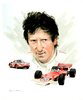 Jochen Rindt. Portrait. Von Graham Turner.