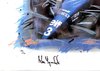 Stefan Bellof. Tyrrell-Renault. Von Walter H. Glaß. Signiert von Ken Tyrrell.