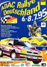 ADAC Rallye Deutschland. 6.-8.7.95. Rallyeprogramm.