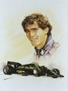 "Ayrton Senna" von Craig Warwick.
