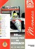 50éme Grand Prix de Monaco. 28-31 Mai 1992. Rennprogramm.