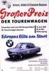 1965 GP Tourenwagen. Gerahmtes Plakat.