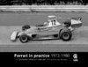 Ferrari in Practice 1973-1979. Photography taken by Frans van de Camp.